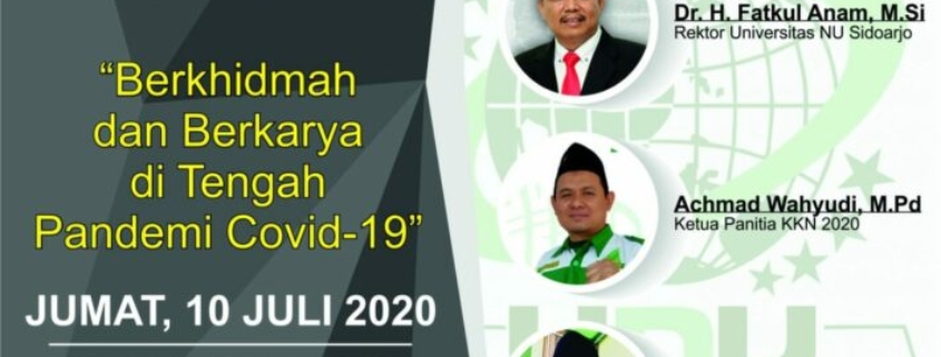 WEBINAR PEMBEKALAN KKN TAHUN 2020 1