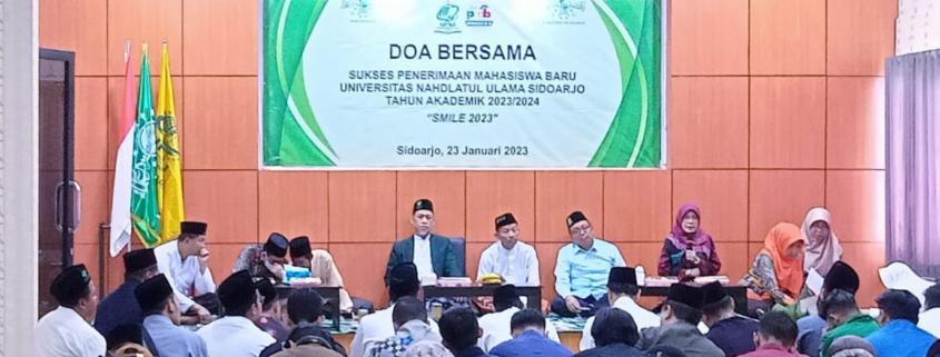 PMB Unusida Gelar Doa Bersama PCNU Sidoarjo 1