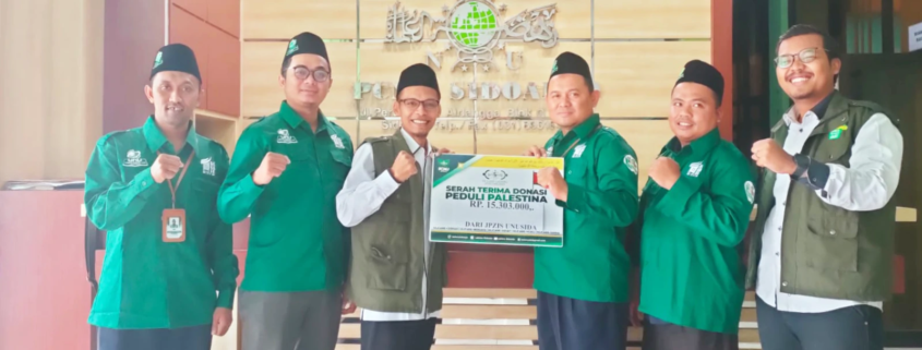 JPZIS Unusida Donasikan Bantuan Untuk Palestina 1