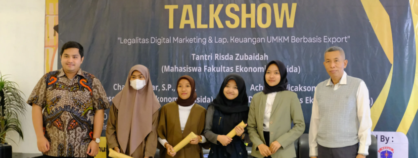 Fakultas Ekonomi Unusida Gelar Talkshow di Transmart Sidoarjo, Tampilkan Produk UMKM Mahasiswa 1