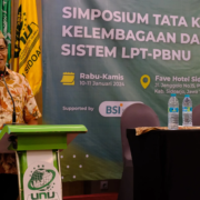 Ketua LPT PBNU Prof H Ainun Naim Ph. D, M. B. A saat menyampaikan arahan (Foto: Humas Unusida)