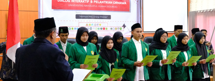Pelantikan Raya Ormawa Unusida (Foto: Humas Unusida)