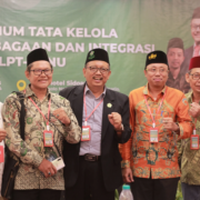 Rektor Unusida, H Fatkul Anam (tengah) bersama Rektor PTNU (Foto: Humas Unusida)
