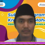 Dosen Teknik Lingkungan Unusida, Dr. Muchammad Tamyiz, P.hD saat menyampaikan materi sukses PKM 2024 melaui zoom meeting (Foto: Unusida TV)