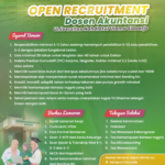 Rekrutmen Dosen Program Studi Akuntansi 3