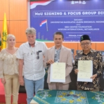 Momen Penandatanganan MoU antara Unusida dengan SBDI Center Foundation Wiseuse International, Netherland (Foto: Humas Unusida)
