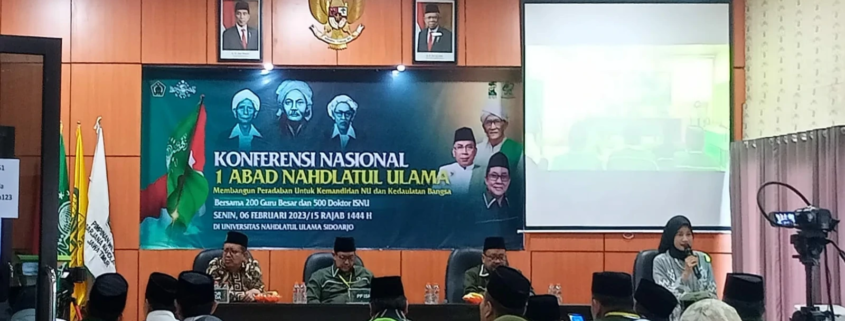 Sambut 1 Abad NU, PP ISNU Gelar Konferensi Nasional di Unusida 1 Sambut 1 Abad NU, PP ISNU Gelar Konferensi Nasional di Unusida 1
