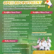 open-recruitment-dosen-dkv-unusida-2024 Rekrutmen Dosen Program Studi Desain Komunikasi Visual 2