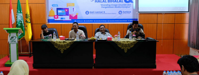 Media Gathering di Unusida, Bahas Peran Penting Media Sebagai Branding Image Kampus 1 Media Gathering Unusida (Foto: Humas Unusida)