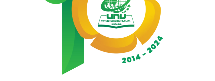 Unduh Logo Resmi Harlah ke-10 Universitas NU Sidoarjo - 1 Dekade di Sini 1